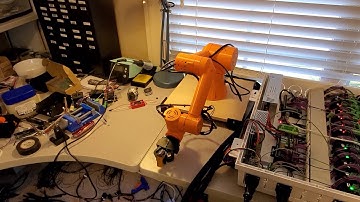 6DOF 3D Printed Robotic Arm Demonstration