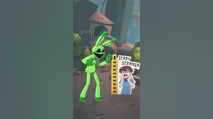 Scary Scanner: Hoppy Hopscotch x CraftyCorn (Poppy Playtime 3 Animation)