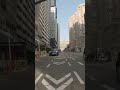 Block bike lane cyclist Dashcam Gerrard St Toronto Canada