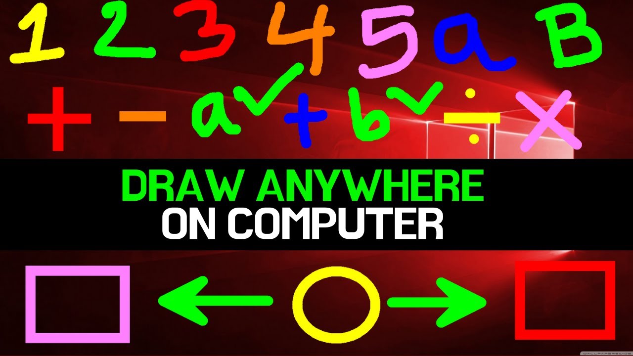 5 best free software to draw  on a computer screen  How to 