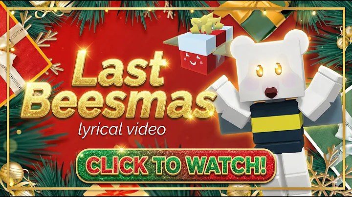 LAST BEESMAS 🎵 (Official Music Lyrical Video) - Roblox Bee Swarm Simulator Song