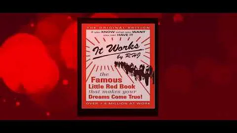 It Works! This Little Red Book Makes Your Dreams Come True! Law of Attraction