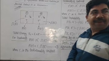 beta parameter and relation between themodyamical probability and entropy