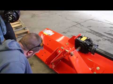 How to assemble the EFGC flail mower?