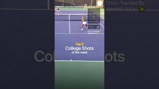 Which shot was best?👇 #SwingVision #Tennis #TennisPlayer #TennisApp