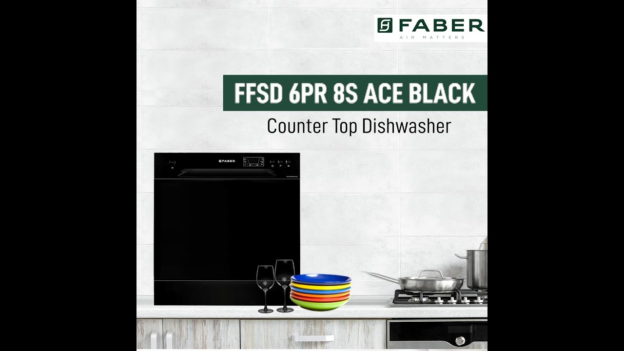 Faber table top 8 Place Setting Dishwasher [Link Given Below] YouTube