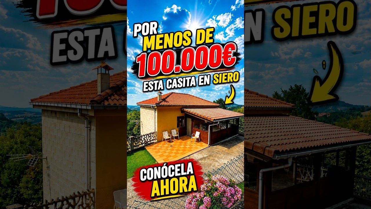 RESERVADA | ¡3.000 m² de terreno y casa independiente en Asturias por menos de 100.000 €!