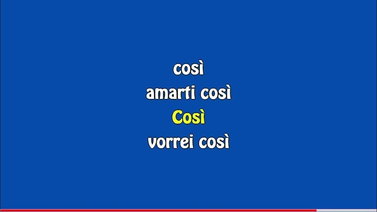 RAMAZZOTTI - PER ME PER SEMPRE - YouTube
