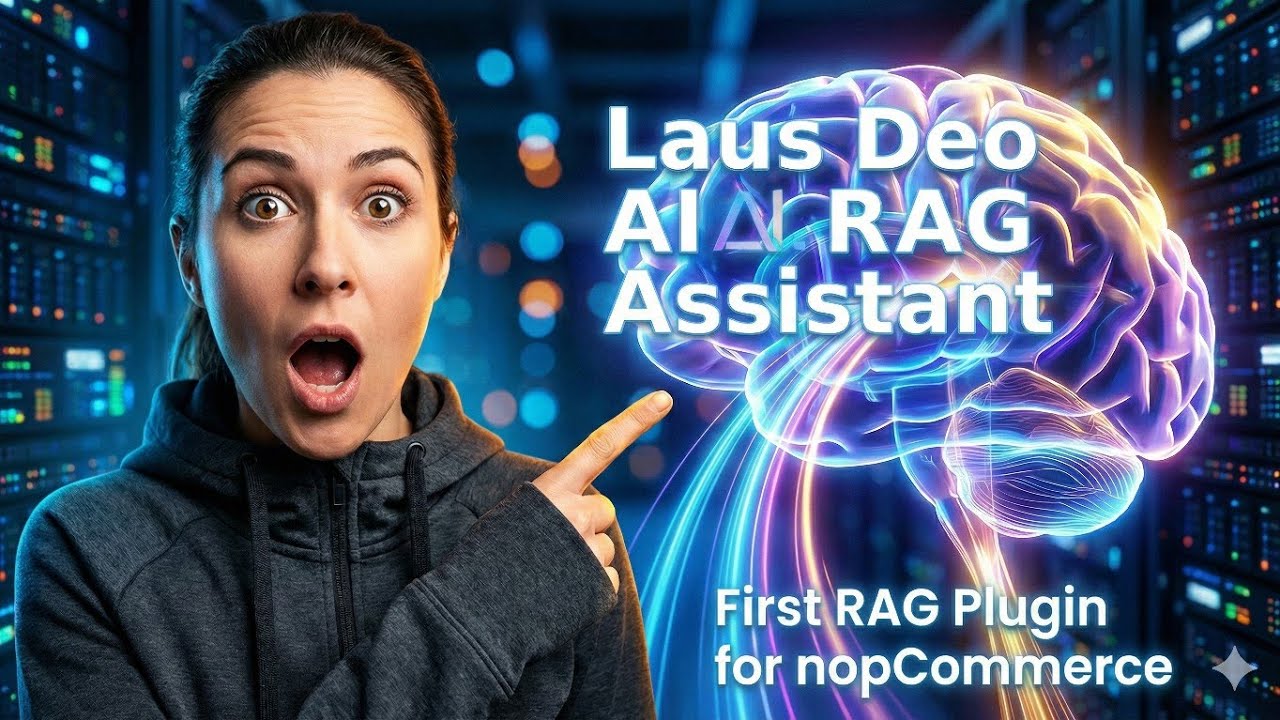 Laus Deo AI RAG Assistant – First RAG Plugin for nopCommerce