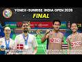 THRILLING MATCH Dechapol Puavaranukroh S Paewsampran Vs M Christiansen A Bøje India Open 2026 