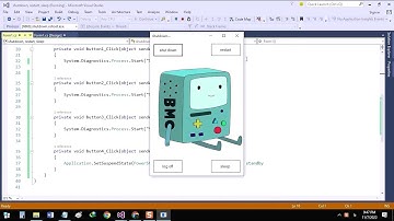 shutdown & Restart & sleep in C# | Simple training