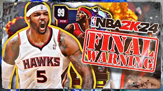 ROUND 1 FINAL NOTICE in SEASON 7 of NBA 2K24 MYTEAM! FREE DARK MATTER JOSH SMITH GRIND!