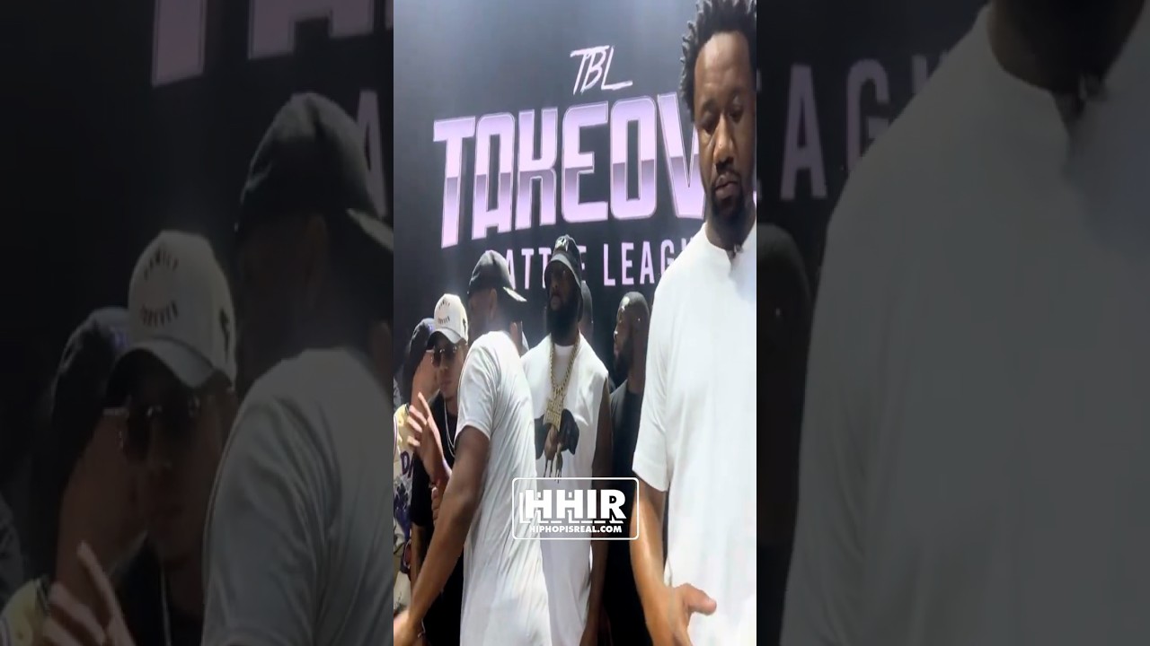 TENSE MOMENTS BEFORE MURDA MOOK VS HITMAN HOLLA AT BULLETPROOF! 😱