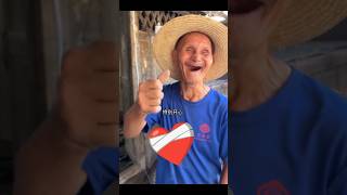 She saw this old man's house, and it moved her heart... (heartwarming) #shorts