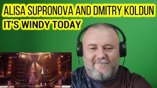 картинка: ALISA SUPRONOVA AND DMITRY KOLDUN - IT'S WINDY TODAY | СЕГОДНЯ ВЕТРЕНО (REACTION)