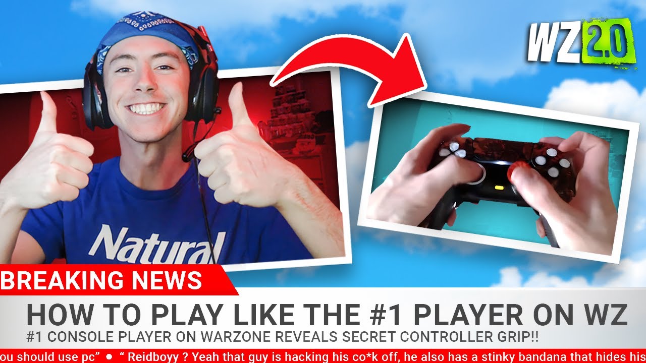 The #1 Console Player HANDCAM (How To Play Warzone 2 on Controller)