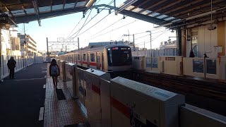 【相鉄直通対応車】東急5050系5167F 各停新宿三丁目行き 大倉山駅到着