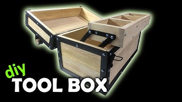 Making a Tool Box (wood & metal) - Classic Industrial || or Lunch Box :) or Treasure Chest :)