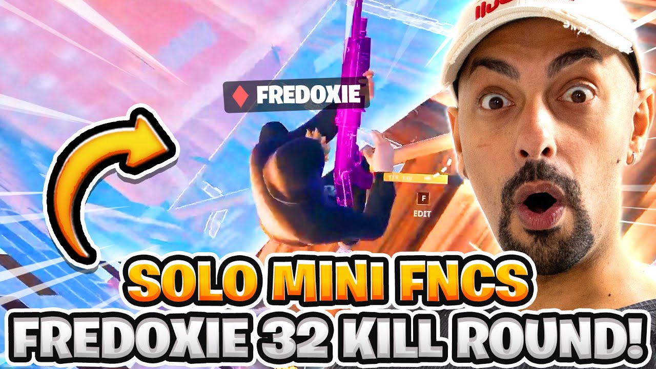 REZON ULTRA CRASHOUT & FREDOXIE 32 KILL BOMB IM SOLO MINI FNCS QUALIFIER!