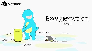 Animation for Beginners | Exaggeration (Part 3) #blender #animation #tutorial