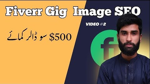 Fiverr gig image kaise banaye | How to Create Effective Gig on Canva | Urdu/Hindi Lecture 2