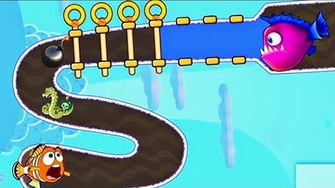 Save the fish game pull the pin fish rescue mobile game Android iOS game