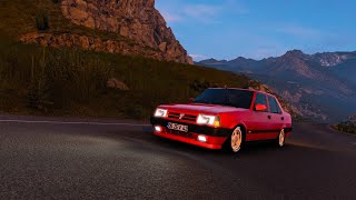 Euro Truck Simulator Tofaş SLX ile alp dağlarındayız...