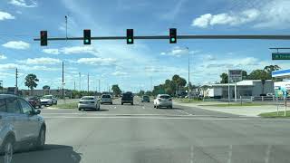 Driving On US41 Port Charlotte, Florida