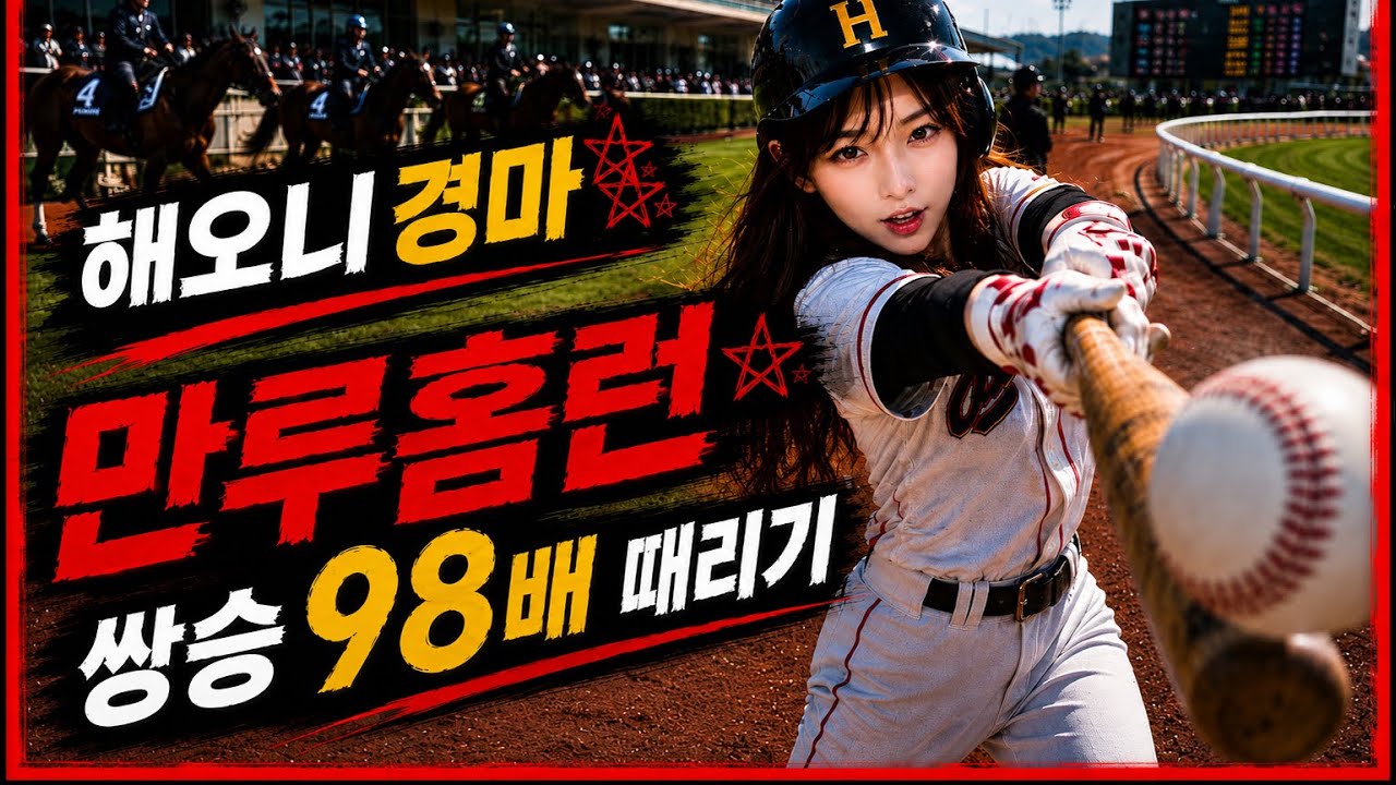 경마에도 3할 타자가 있다?! [해오니경마 Ep.17]