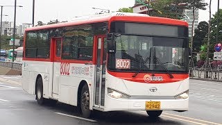 [Bus Announcement] Namyangju Daewon Transportation Bus No. 8002 Wolsan-ri → Jamsil Metropolitan T...