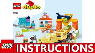 How to build LEGO DUPLO 10428 - Big Interactive Community Train (Step-by-Step Tutorial)