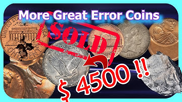 Error Coins Sold For Thousands at Auction