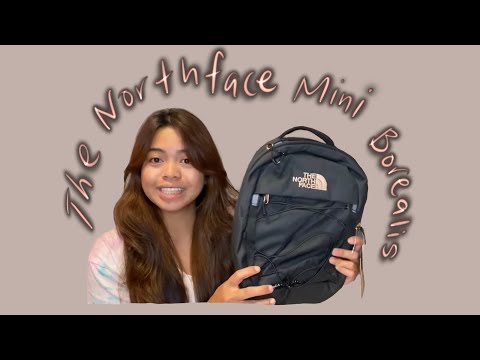 THE NORTHFACE MINI BOREALIS BACKPACK— What fit's inside my new everyday  backpack ?? 😻 - YouTube