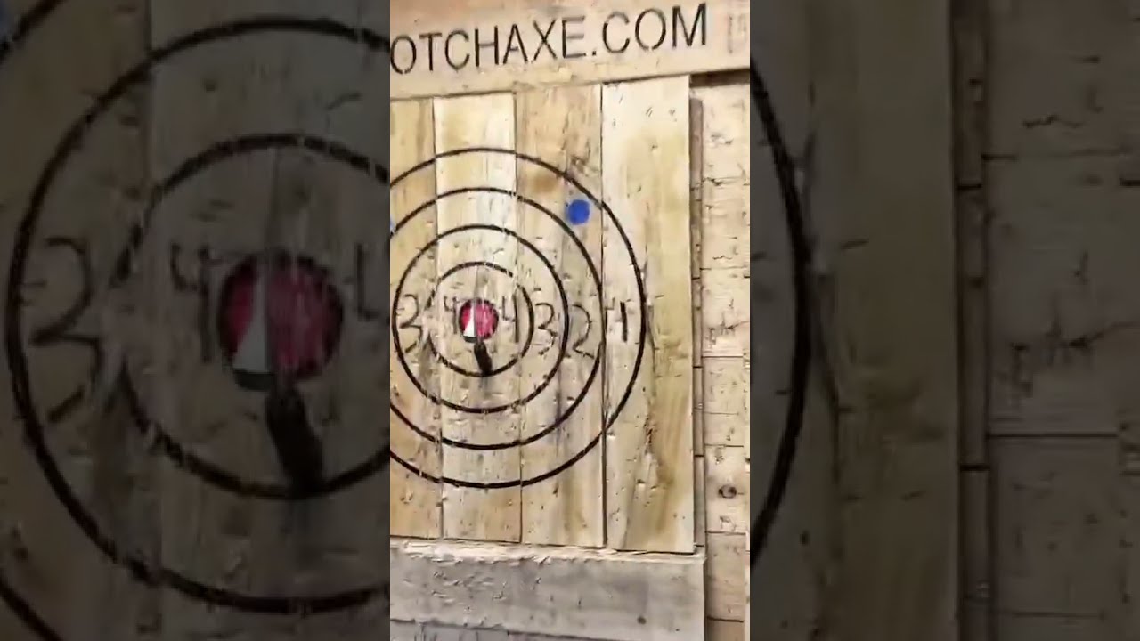 The Greatest Axe Throw Ever Via Sebbywebz TT 