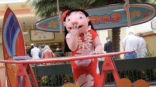 Doing Stitch Impression to Lilo!  - Disneyland Impressions