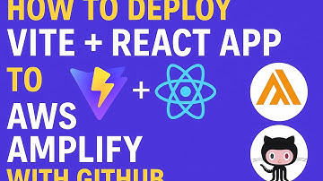 How to Deploy a Vite + React App to AWS Amplify with GitHub (Step-by-Step Guide)