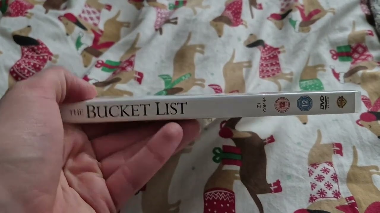 The Bucket List (UK) DVD Unboxing 