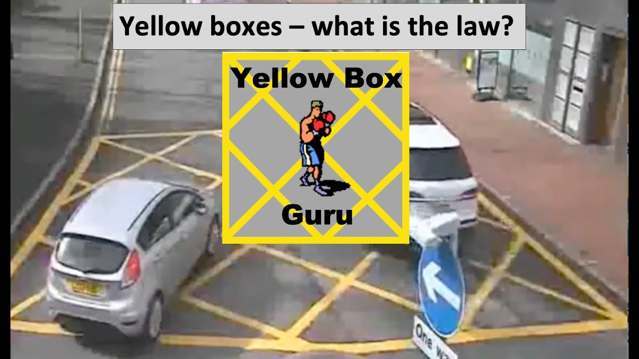 Yellow box junctions - what is the law? - YouTube
