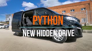 Electric drive PYTHON sliding door PEUGEOT TRAVELLER, CITROEN SPACETOURER, OPEL ZAFIRA