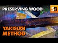 Charring Wood For Preservation — Yakisugi Method