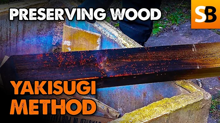 Charring Wood For Preservation — Yakisugi Method