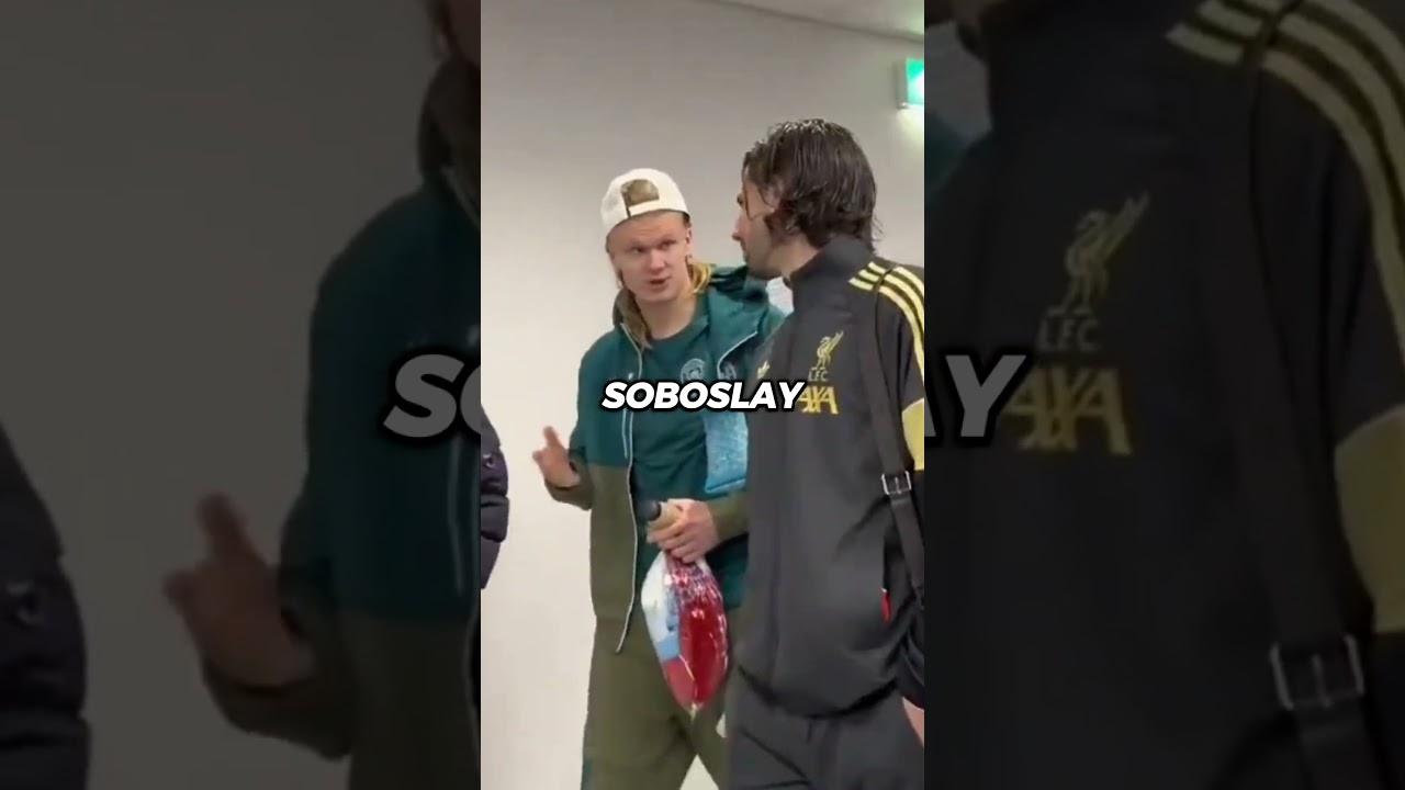 Behind the scenes and craziest moments of the Liverpool vs City match.😳😨 (Haaland not chill🤣)