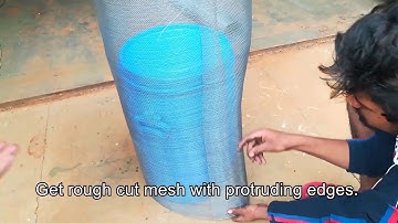 Rat Proofing a Compost bin using metal mesh video from Soil and Health in English