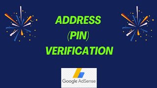Address (PIN) verificationAddress verification (PIN) overview || AbdullahZone ||