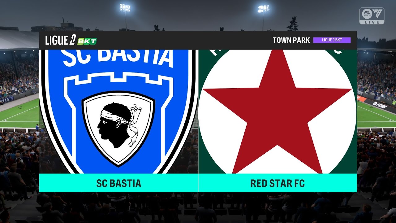 EA FC 25 | SC Bastia - Red Star FC | Ligue 2 | #32