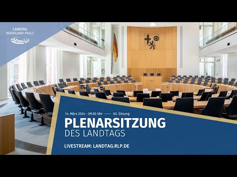63. Plenarsitzung am