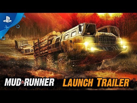 MudRunner | Launch Trailer | PS4