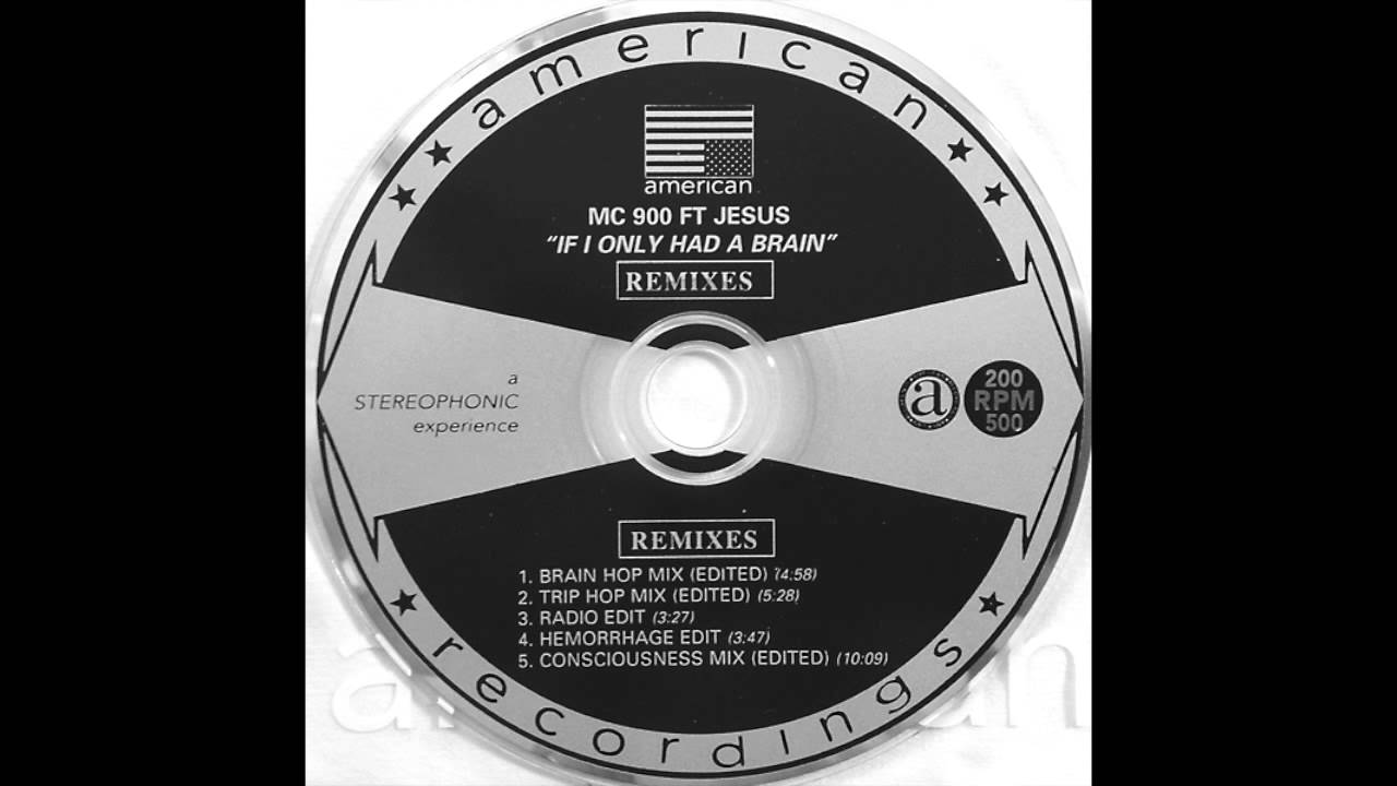 If I Only Had A Brain Mc 900 Ft Jesus