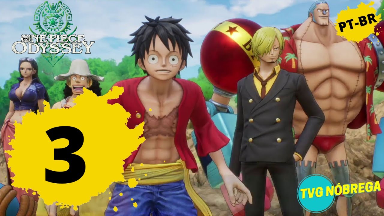 ONE PIECE ODYSSEY - #3 GAMEPLAY, em Português PT-BR 