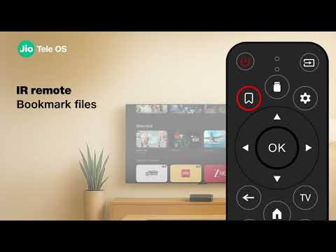 How to use JioTeleOS Remote